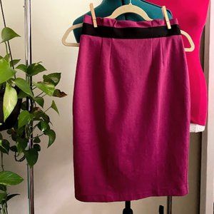 New York and Company ponte knit skirt size 0